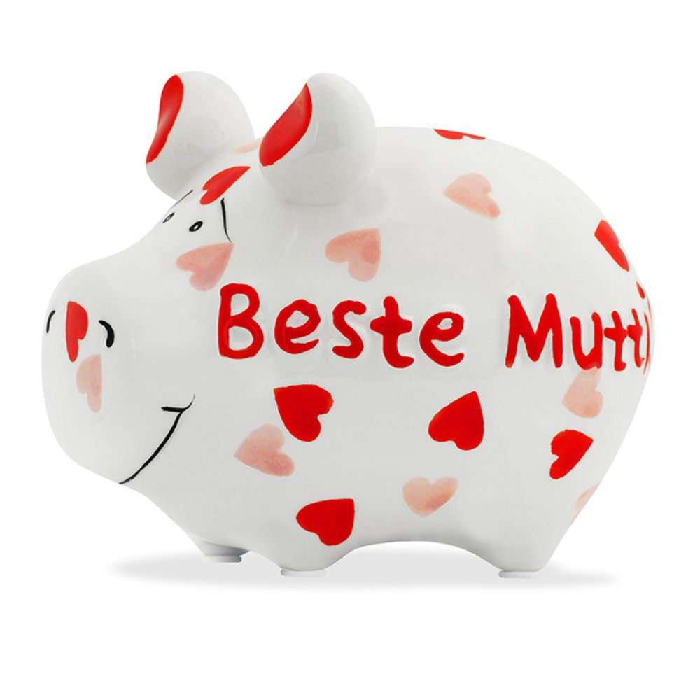 Sparschwein Company Kleinschweine Beste Mutti salvadanaio mamma