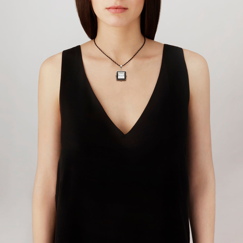 Lalique Jewellery Aréthuse ciondolo argento One Size
