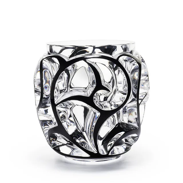 René Lalique Tourbillons Vaso XXL in Cristallo