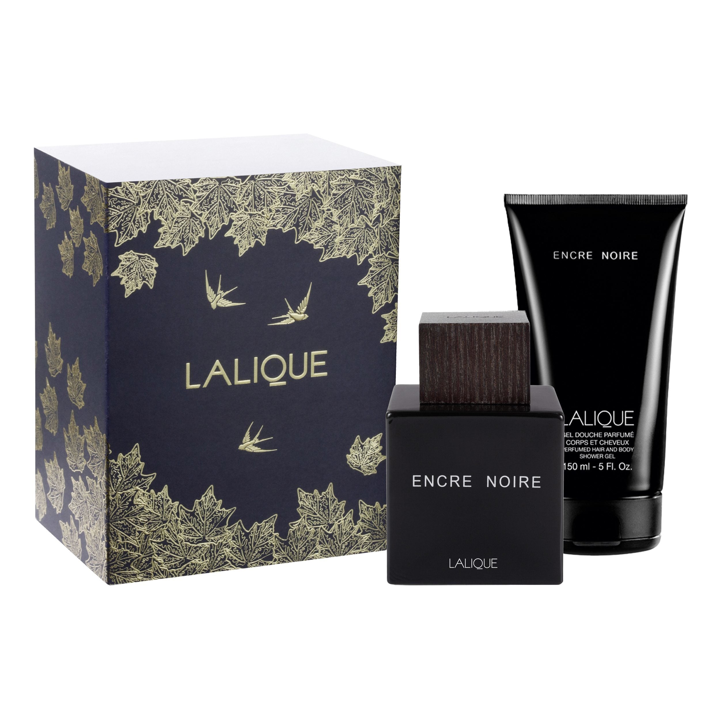 Lalique Encre Noire profumo uomo 50 ml cofanetto