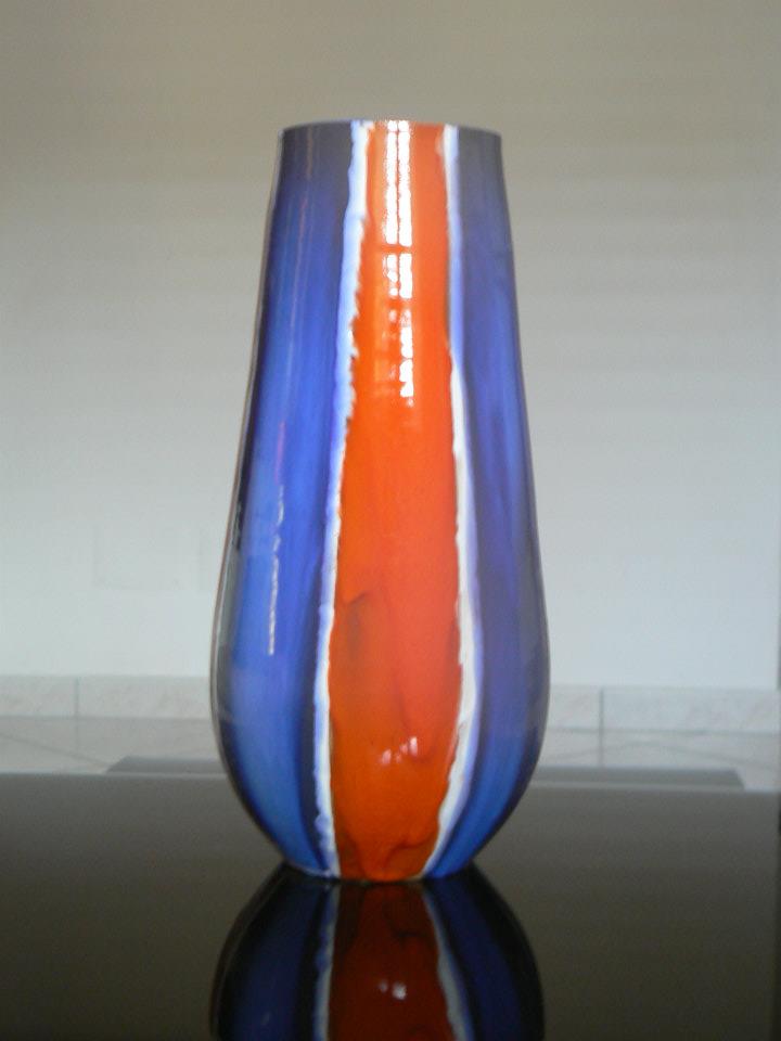 Raffaela Russo Vasi 27 vaso in ceramica dipinto a mano