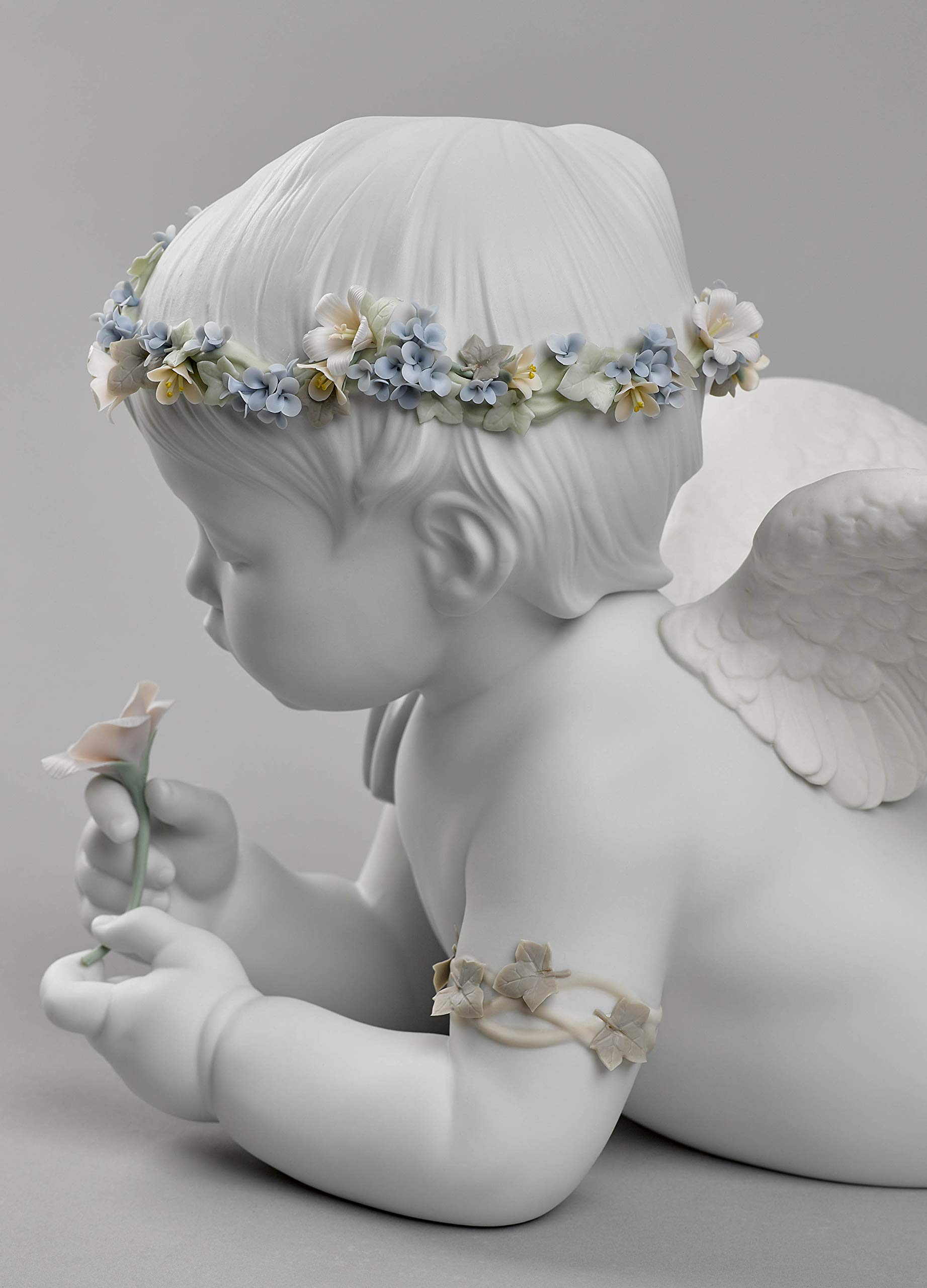 Lladró Sculture Mio Amato Angelo figurina porcellana piccolo angelo