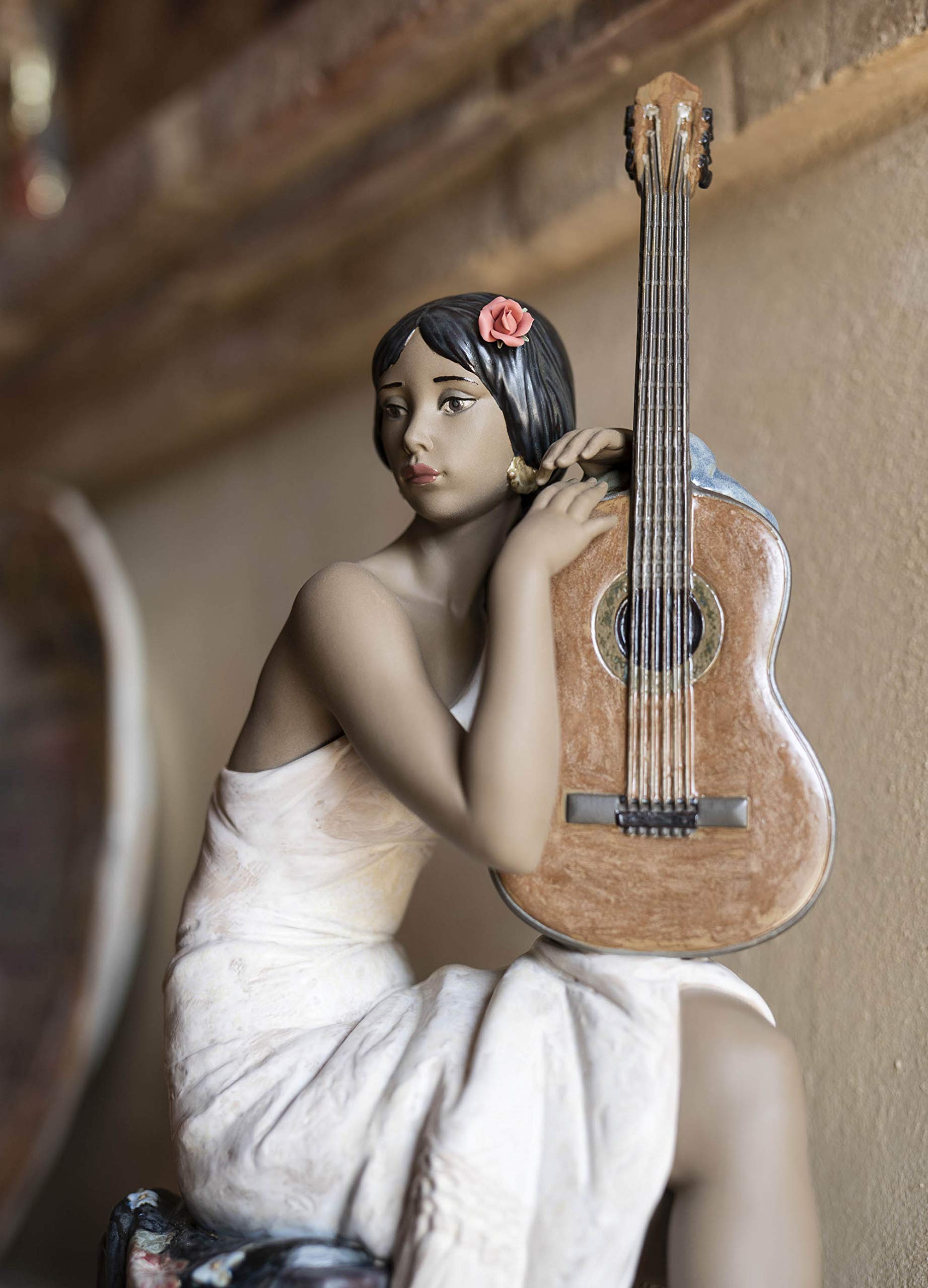 Lladró Suonatrice Flamenco figura porcellana danzatrice