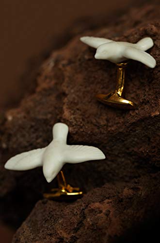 Lladró Gioielli Magic Forest gemelli porcellana uomo
