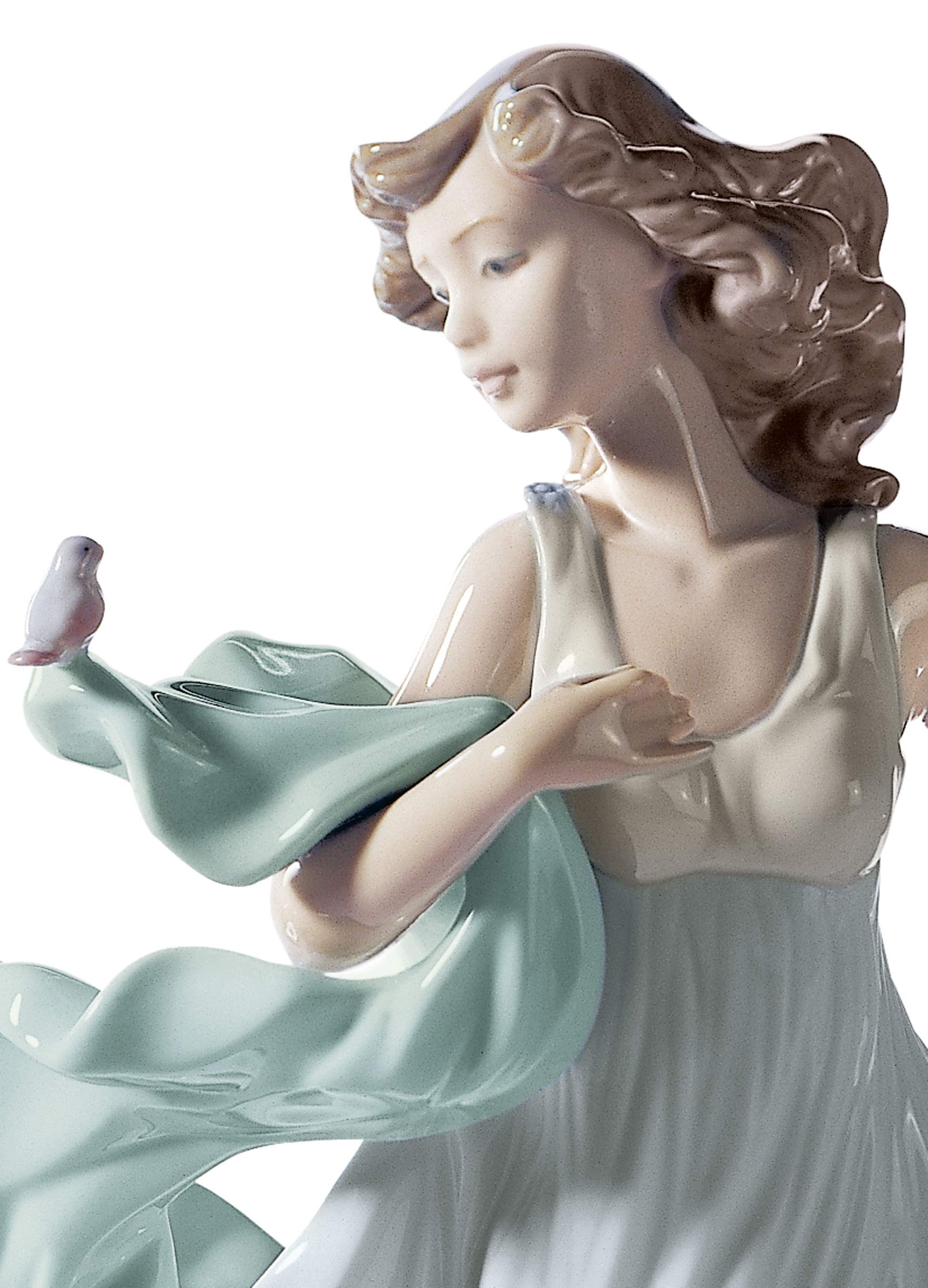 Lladró Sculture Dama figurina signora porcellana