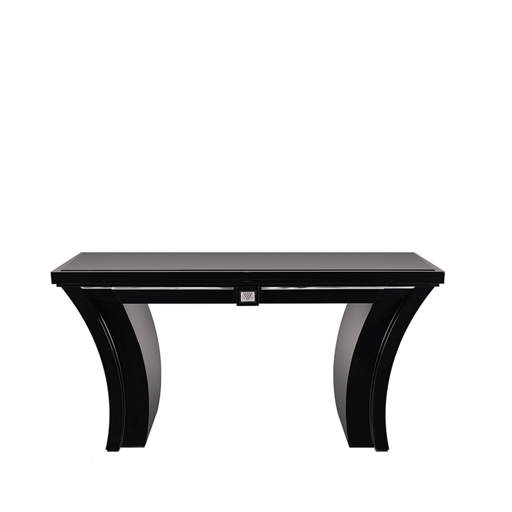 Lalique Raisins console curva cristallo mobile ingresso