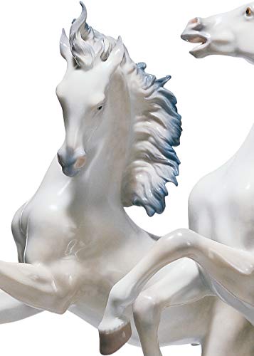 Lladró Cavalli Liberi come il Vento Scultura Edizione Limitata