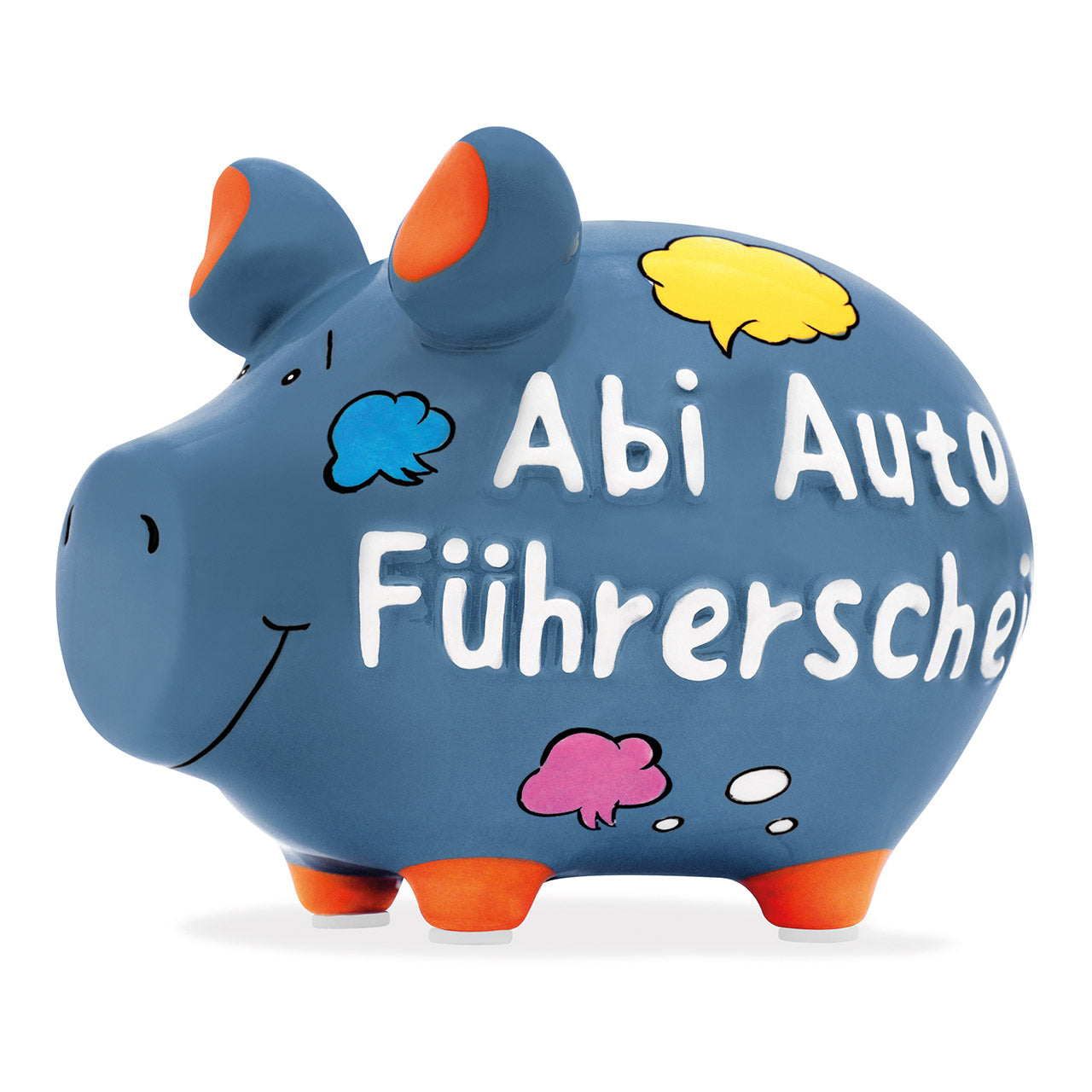 Sparschwein Company Kleinschweine Abi Auto salvadanaio ceramica 12,5 cm