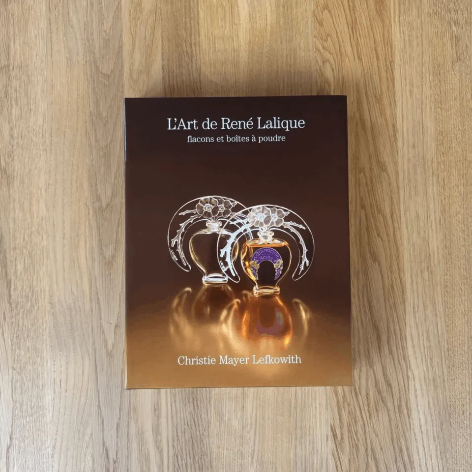René Lalique L'Art libro flaconi e scatole cipria 486 pagine