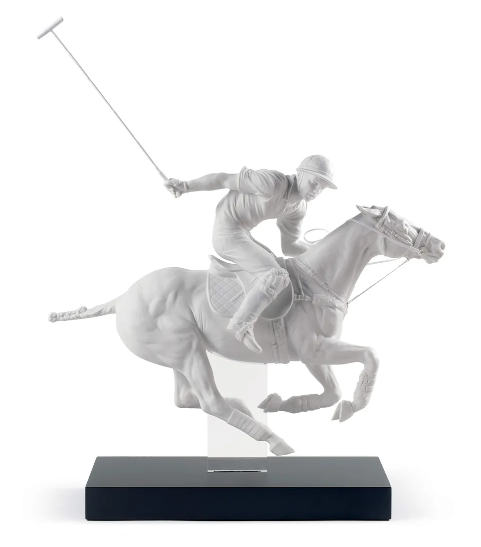 Lladró Sculture Figurina Giocatore di polo edizione limitata