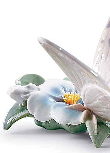 Lladró Farfalla D'Aprile figurina porcellana farfalla