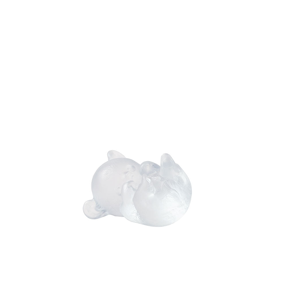 Lalique Meng-Meng Han Meilin scultura panda cristallo taglia S
