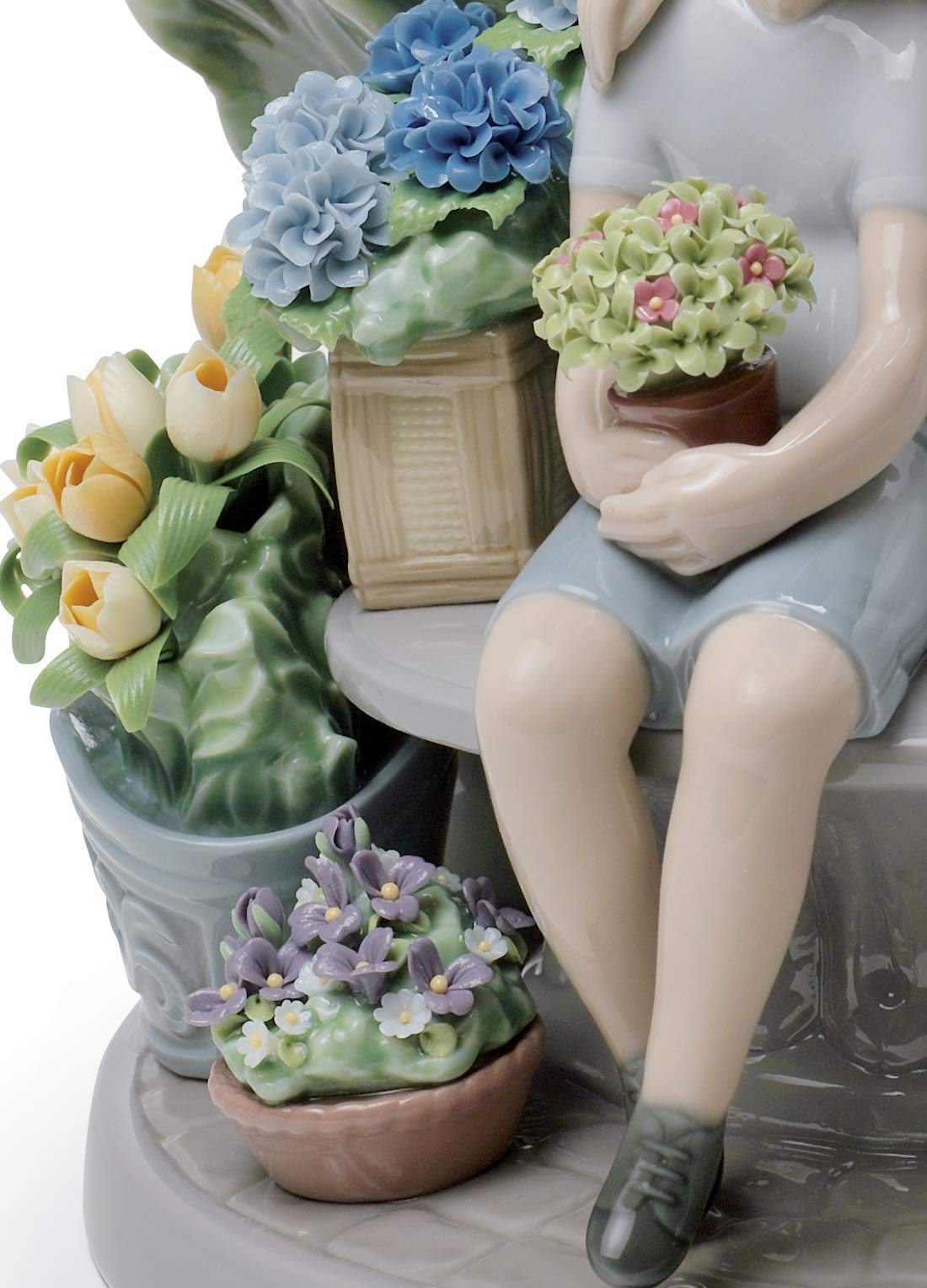 Lladró Sculture Segreteria statuetta bambini porcellana edizione limitata