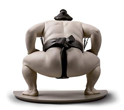 Lladró Sumo scultura in porcellana figura sport