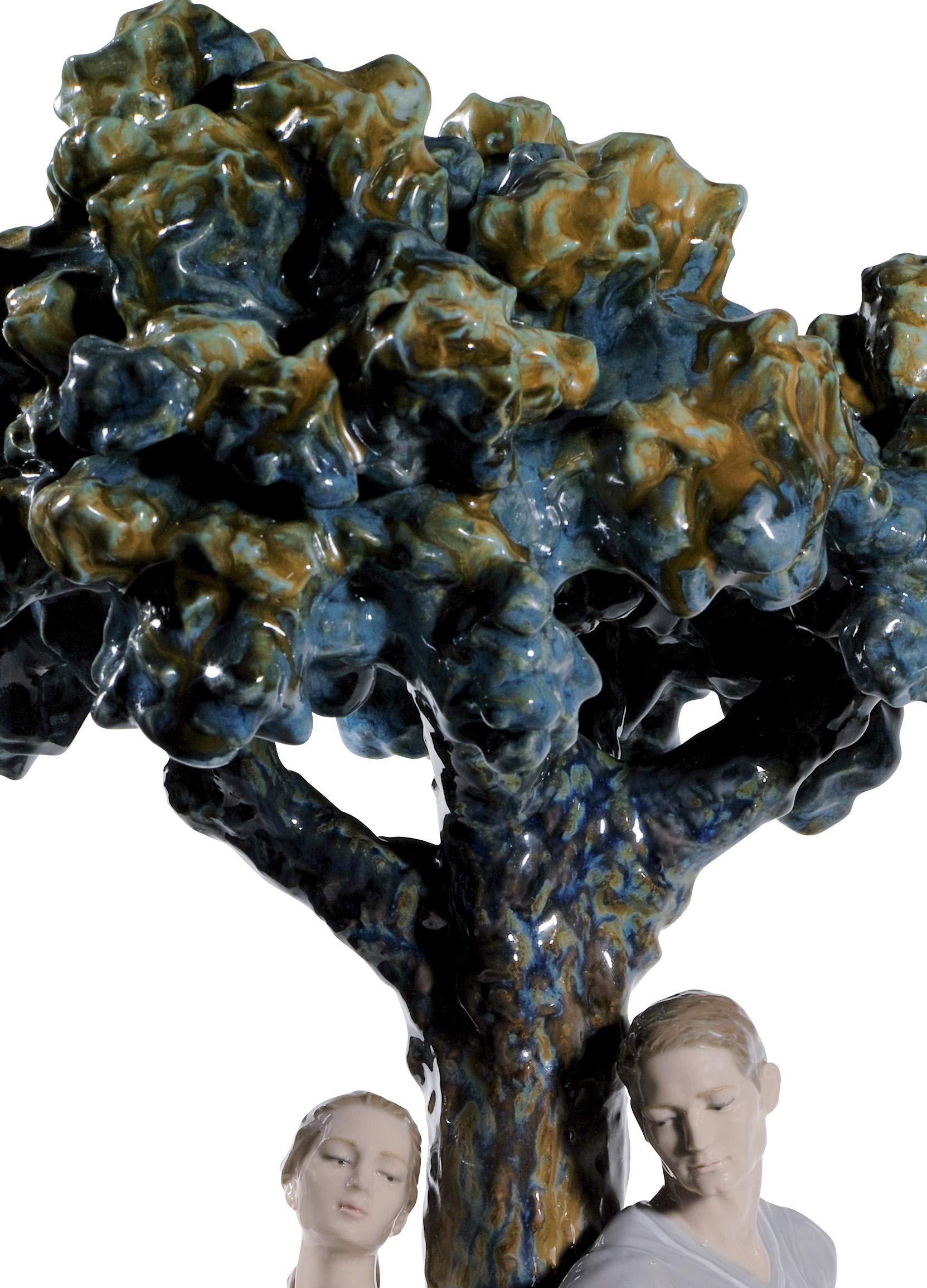 Lladró Sculture Albero degli Innamorati figurina coppia fidanzati