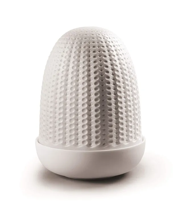 Lladró Cactus Dome 1023924 Lampada Tavolo Porcellana LED