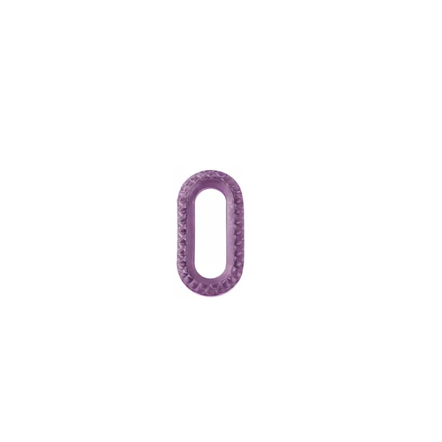 René Lalique Jewellery Cristallo Empreinte Animale Viola Taglia S