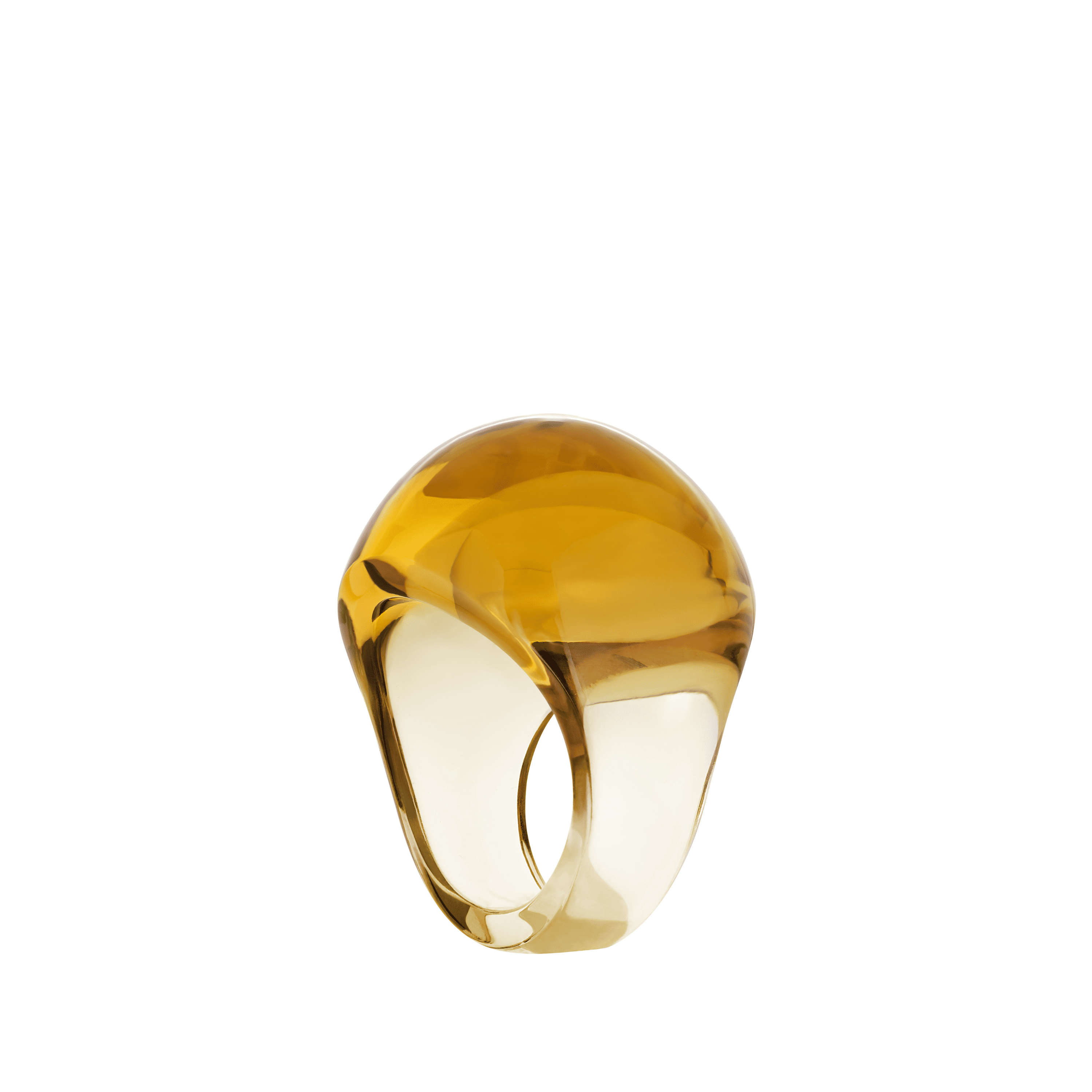 René Lalique Cabochon Anello Cristallo Donna Misura 49-59