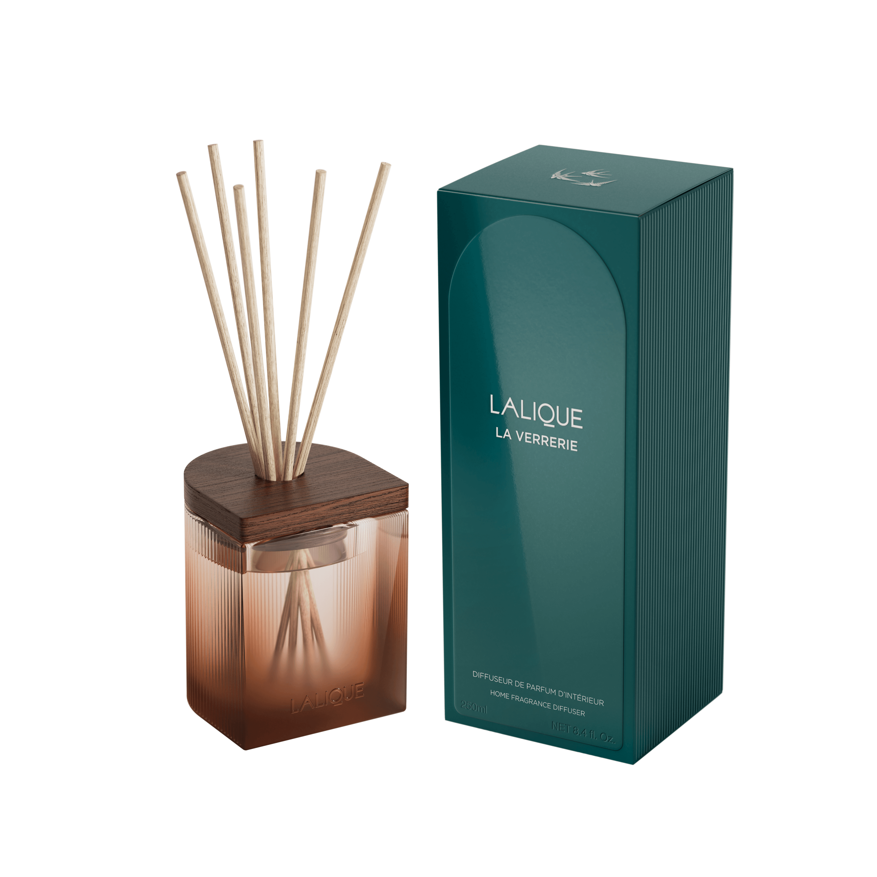 René Lalique La Verrerie diffusore 250 ml ambrato