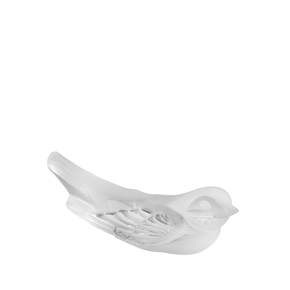 Lalique Rondine scultura poggiacoltelli cristallo