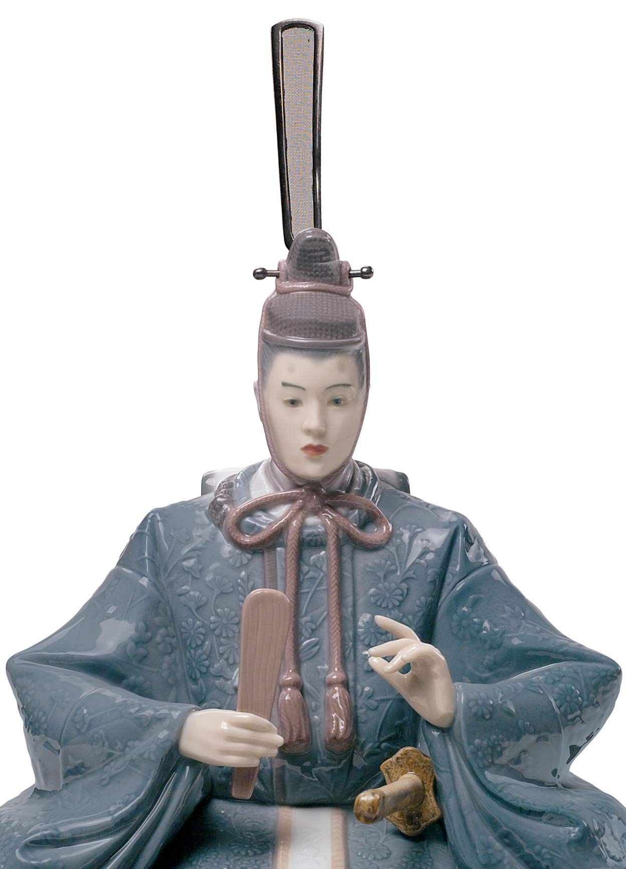 Lladró Sculture Hina Dolls Imperatore figura porcellana