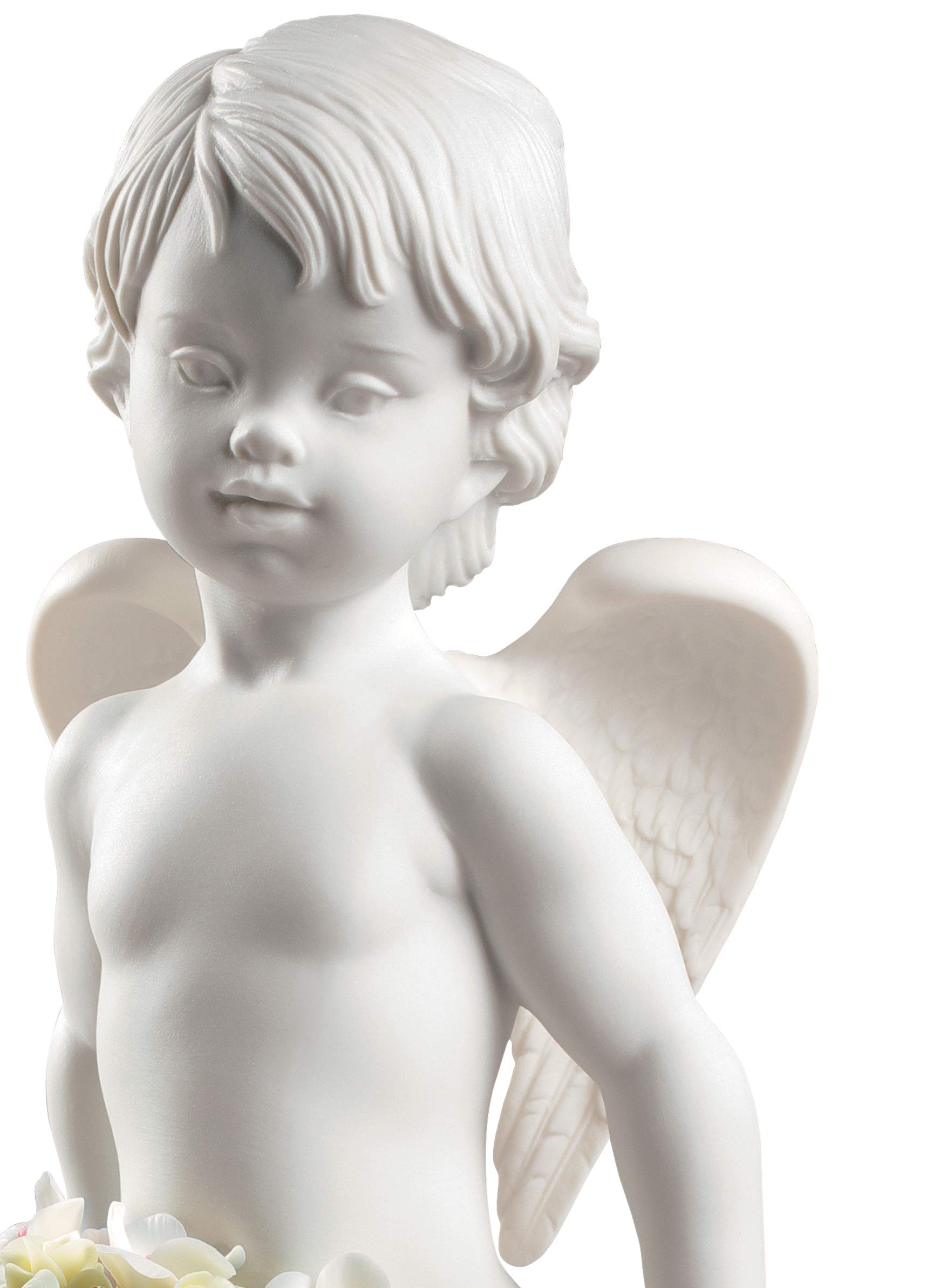 Lladró Fiore del Cielo statuetta angelo porcellana fatta a mano