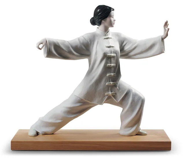 Lladró Sculture Tai Chi scultura porcellana donna