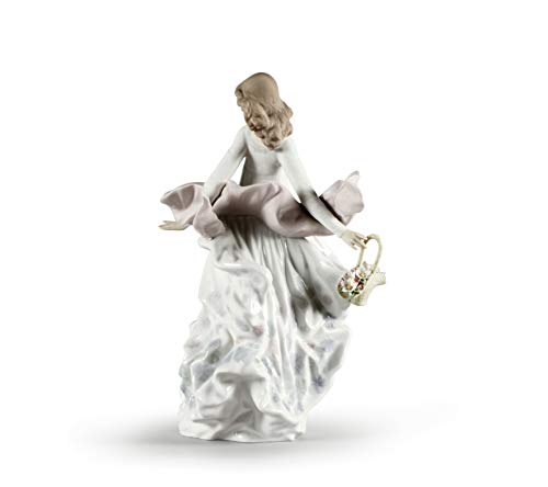 Lladró Sculture Splendore Primaverile statuetta donna porcellana