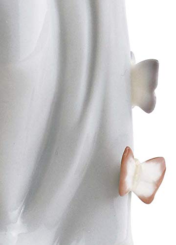 Lladró Sculture Bimba Amica delle Farfalle figurina abito blu