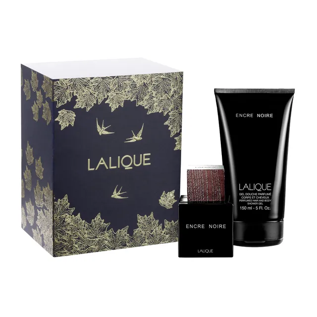 Lalique Encre Noire profumo uomo 50 ml cofanetto