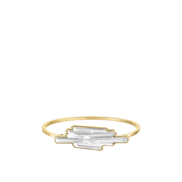 Lalique Terramineral bracciale rigido dorato S