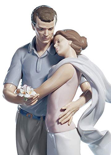 Lladró Tu Per Me Sei Tutto statuetta fidanzati porcellana
