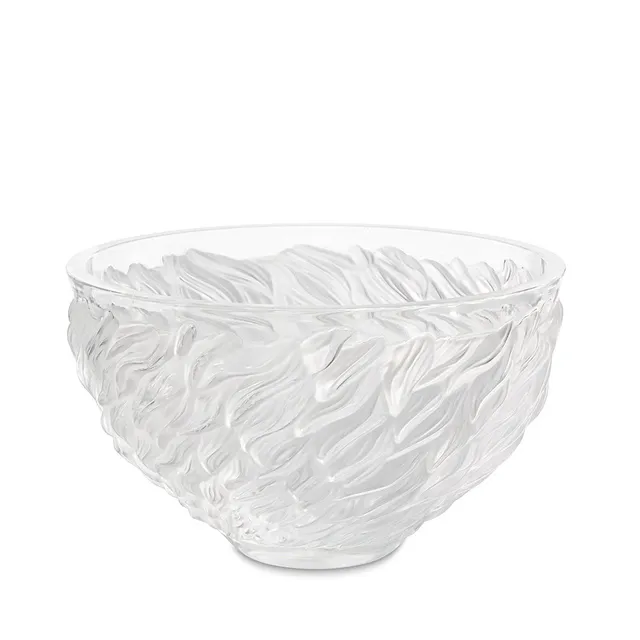 René Lalique Fourrure coppa cristallo incolore One Size