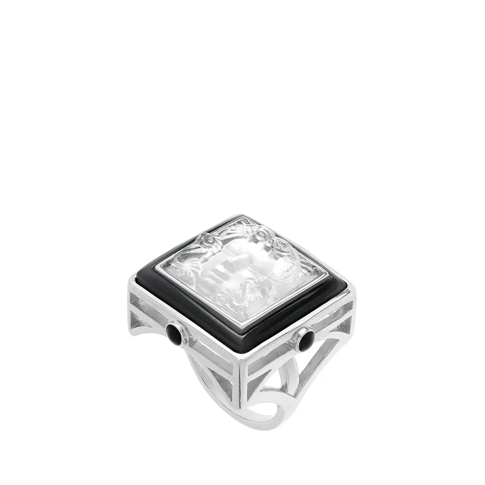 Lalique Aréthuse Anello argento misura 51 motivo donna