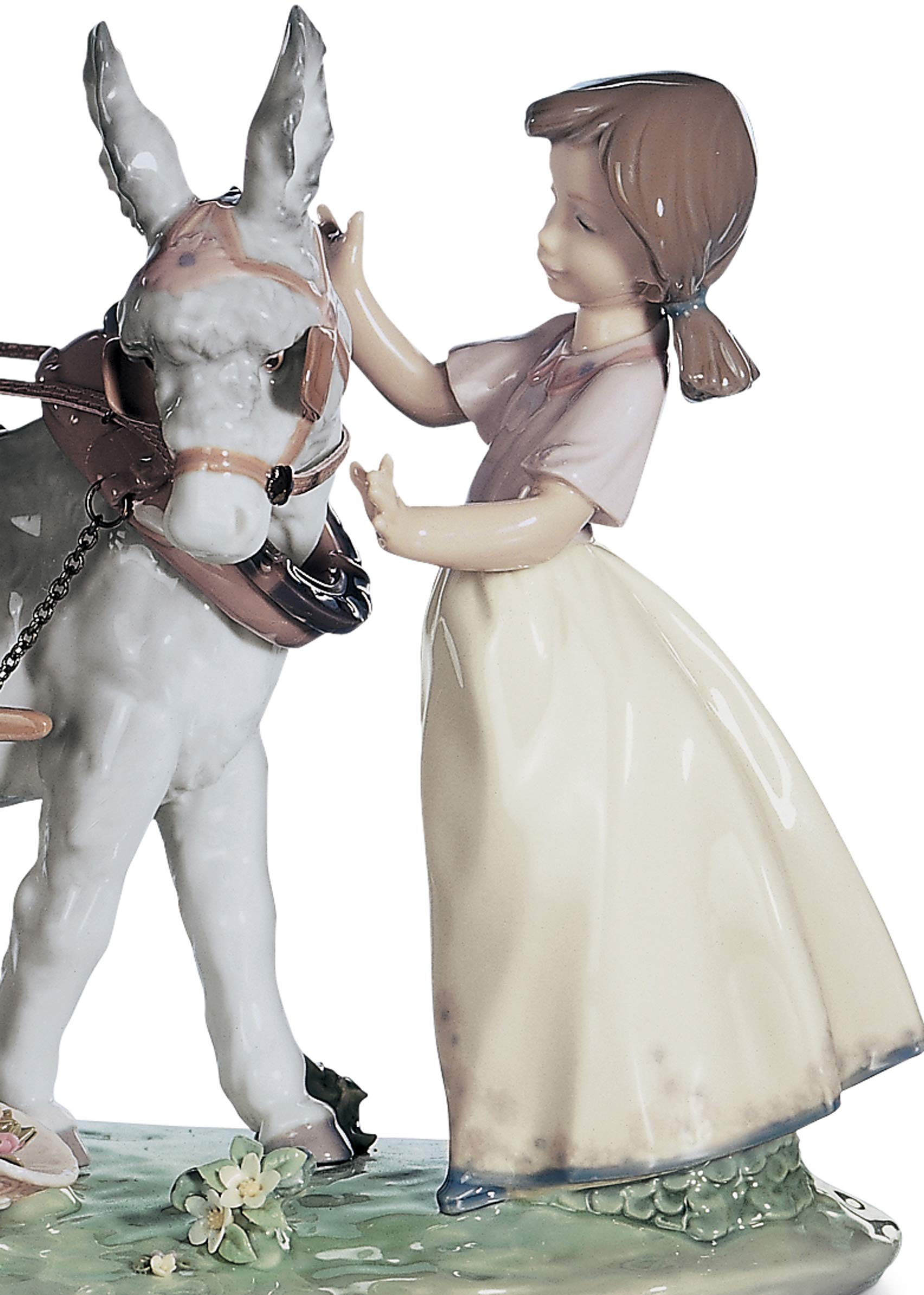 Lladró Alta Porcellana Bimbi Una Gita scultura bimbi limitata