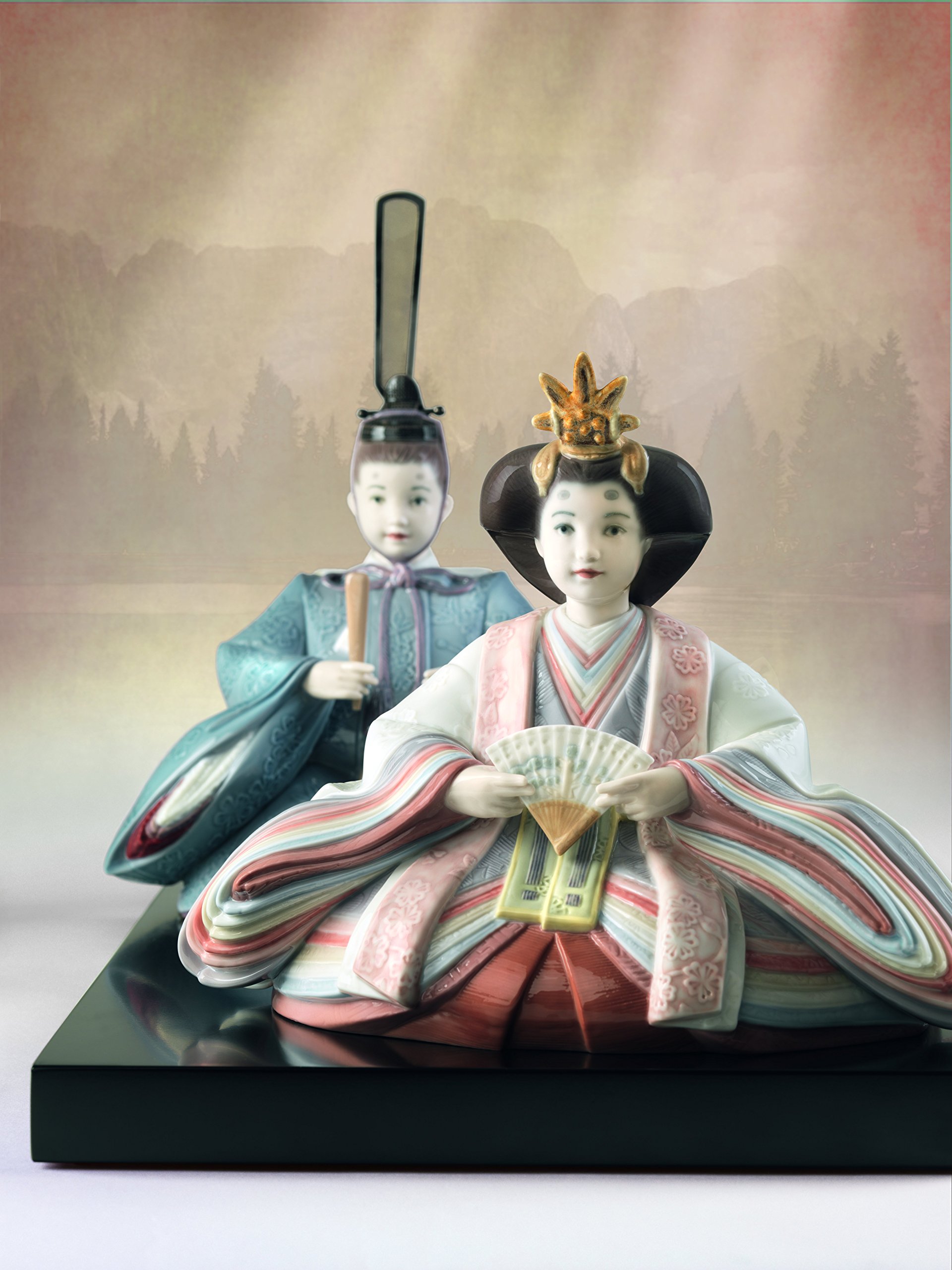 Lladró Alta Porcellana Hina Dolls 2012 figurina edizione limitata