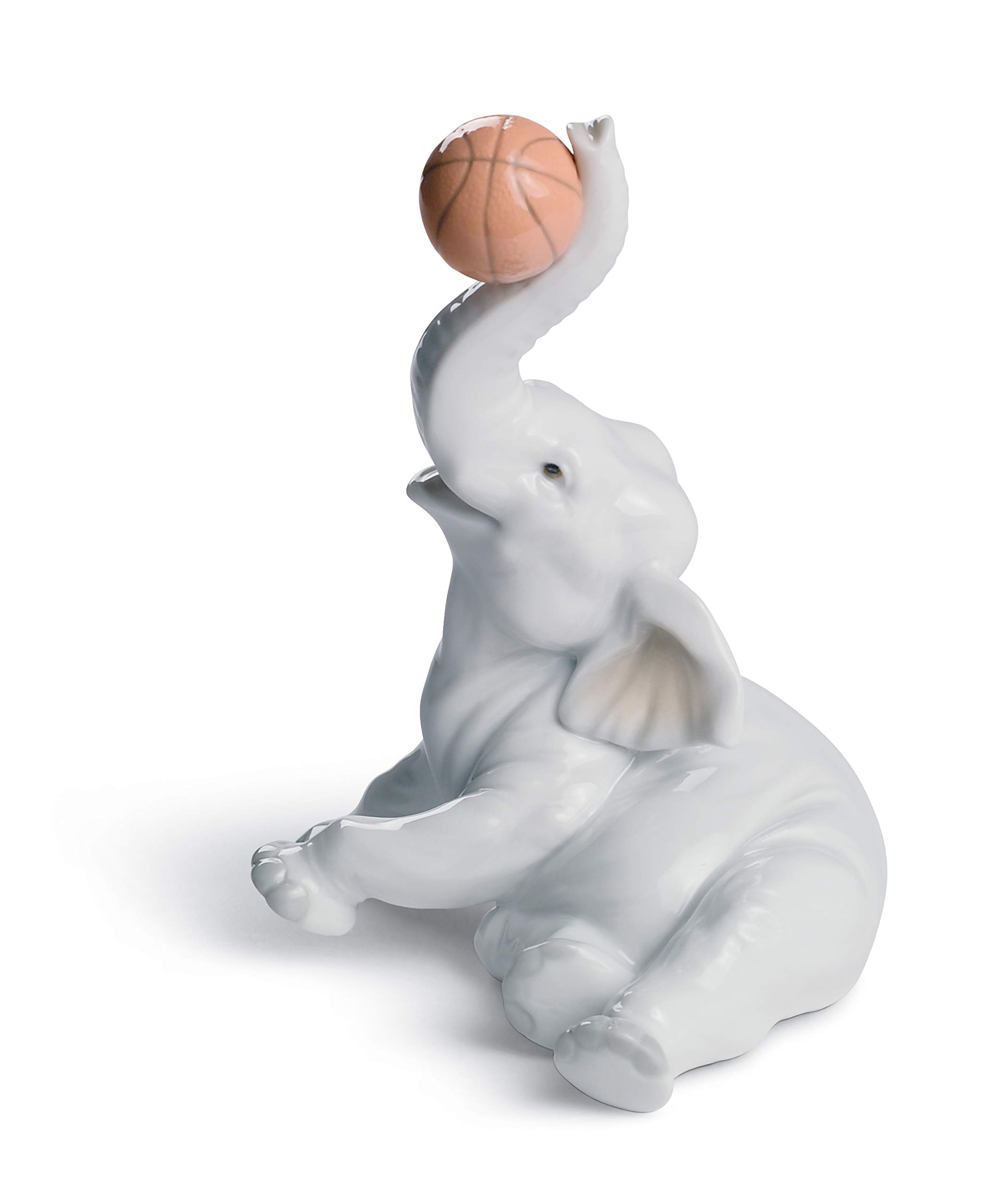 Lladró Sculture Elefante Basket statuetta elefante porcellana