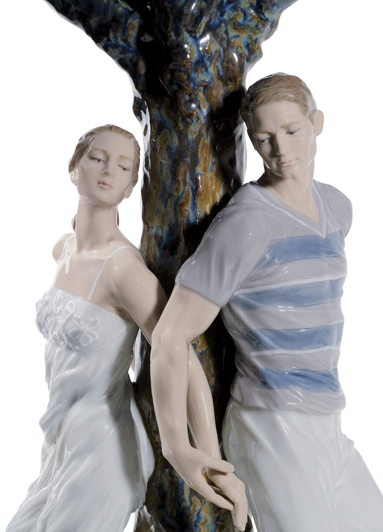 Lladró Sculture Albero degli Innamorati figurina coppia fidanzati