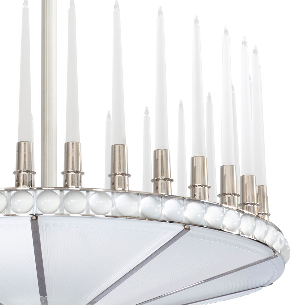 Lalique Perles lampadario cristallo 1 livello D1000 mm