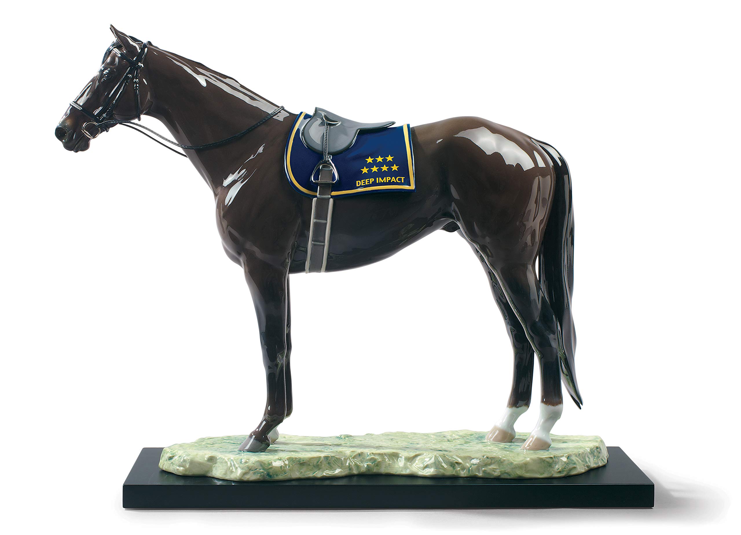 Lladró Deep Impact scultura cavallo porcellana edizione limitata