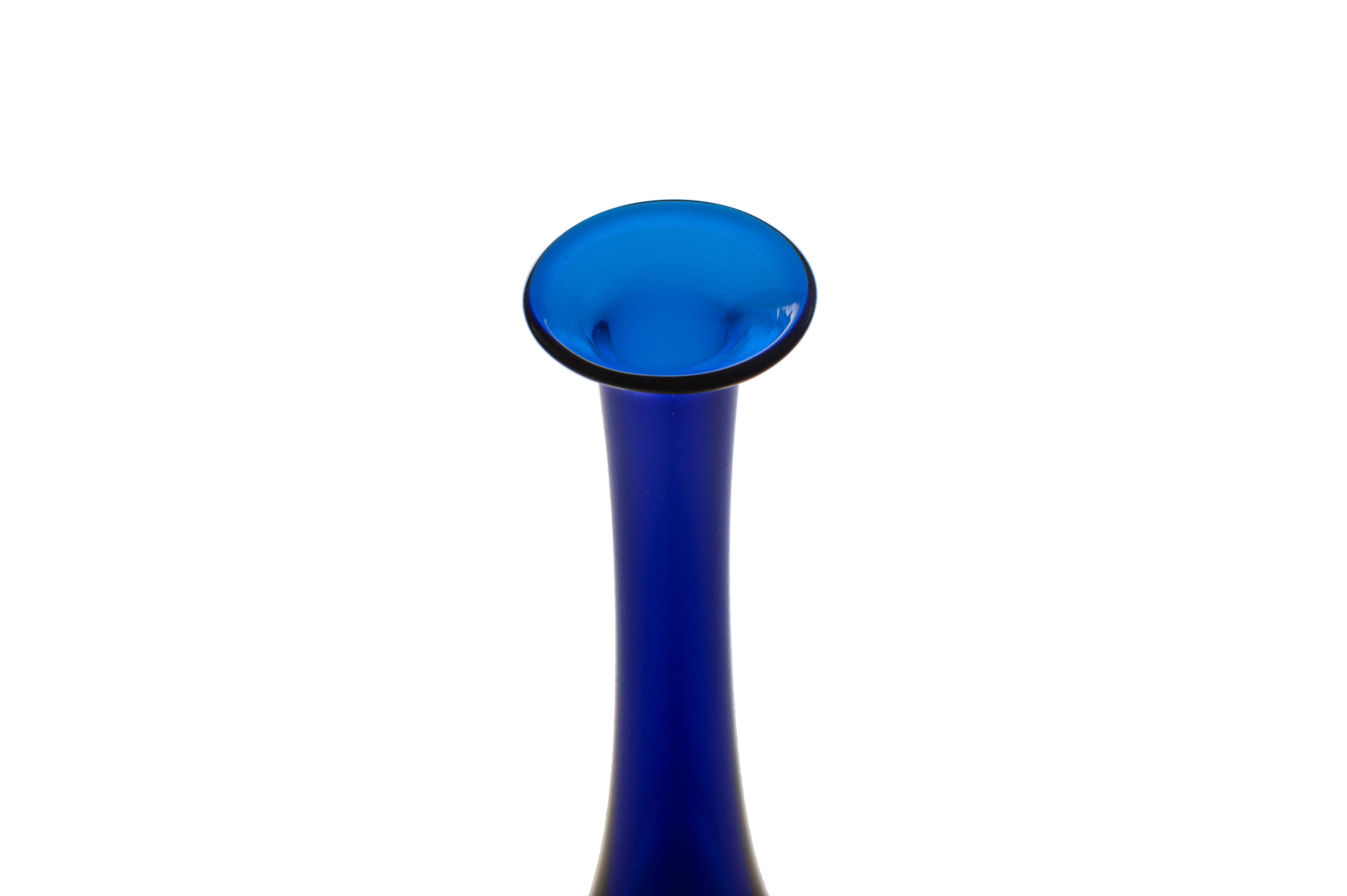 Vaporetto Dolcevita N°7 vaso vetro Murano incalmo 12 cm