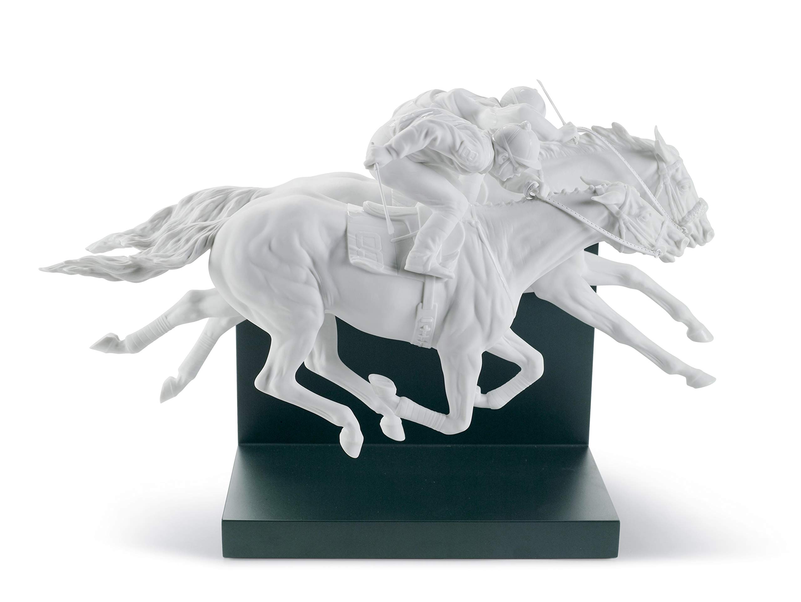 Lladró Sculture Corsa di Cavalli figurina porcellana edizione limitata