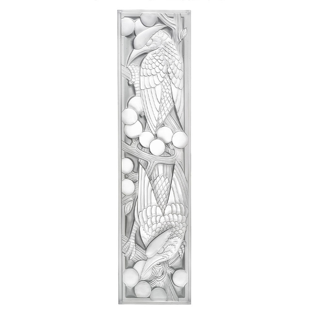 Lalique Merles et Raisins pannello decorativo XXL cristallo
