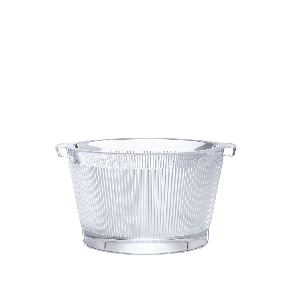 René Lalique Wingen secchiello ghiaccio cristallo incolore