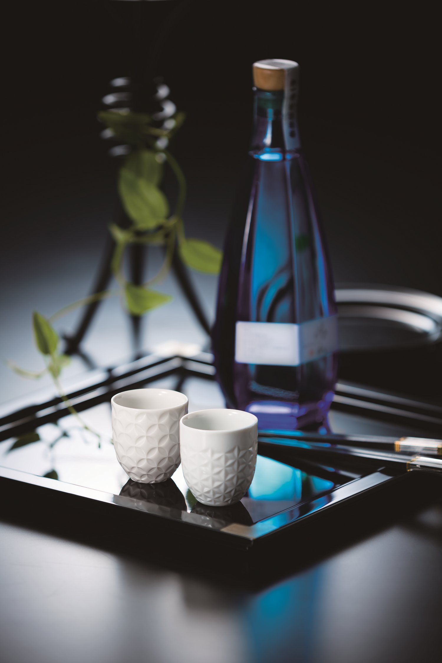 Lladró Set Sake 2 tazzine porcellana fatte a mano