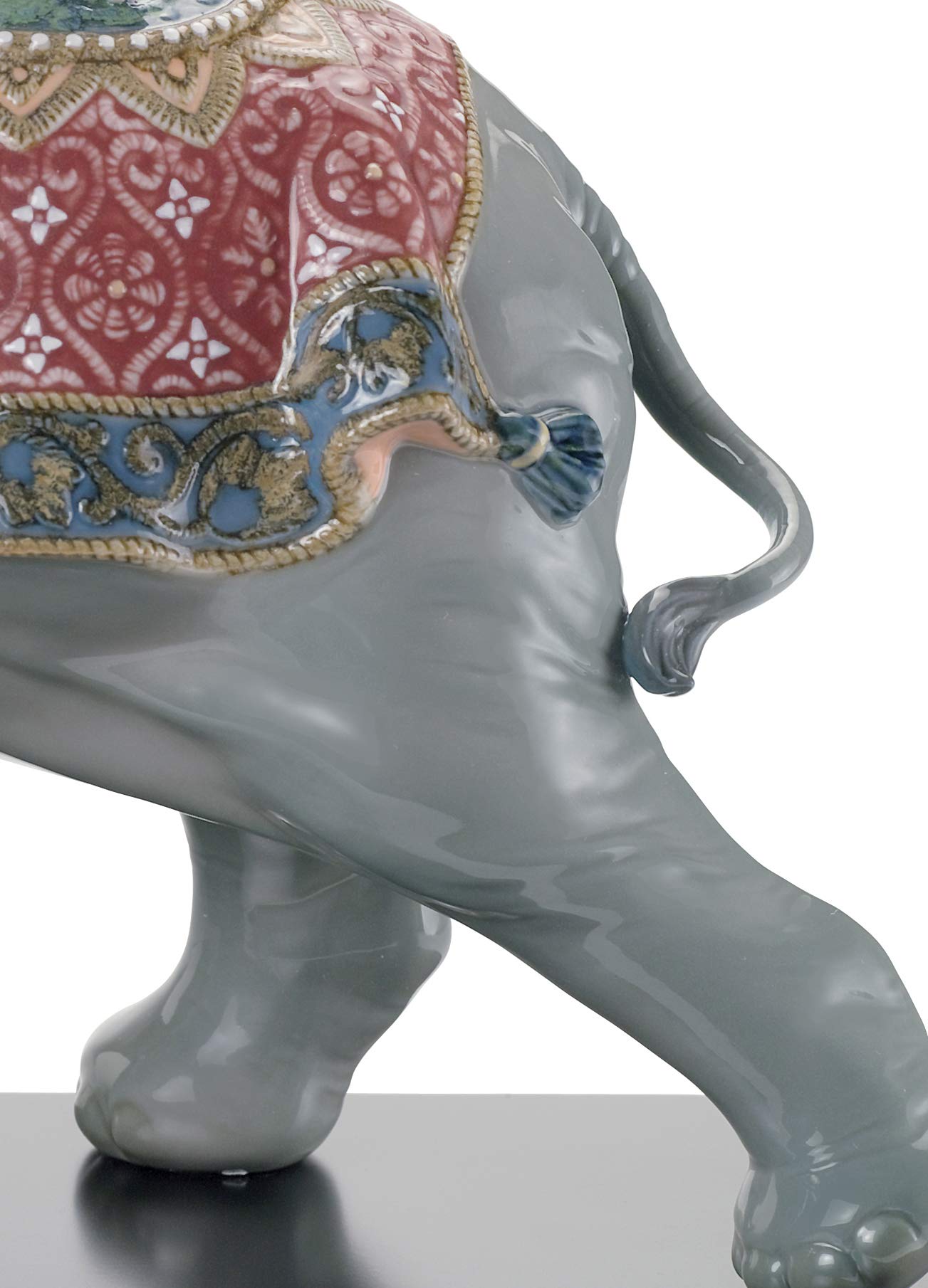 Lladró Sculture Elefante Festival Jaipur statuetta
