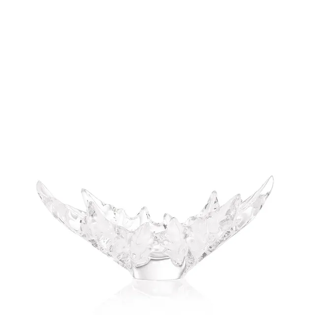 Lalique Champs-Élysées coppa cristallo M foglie