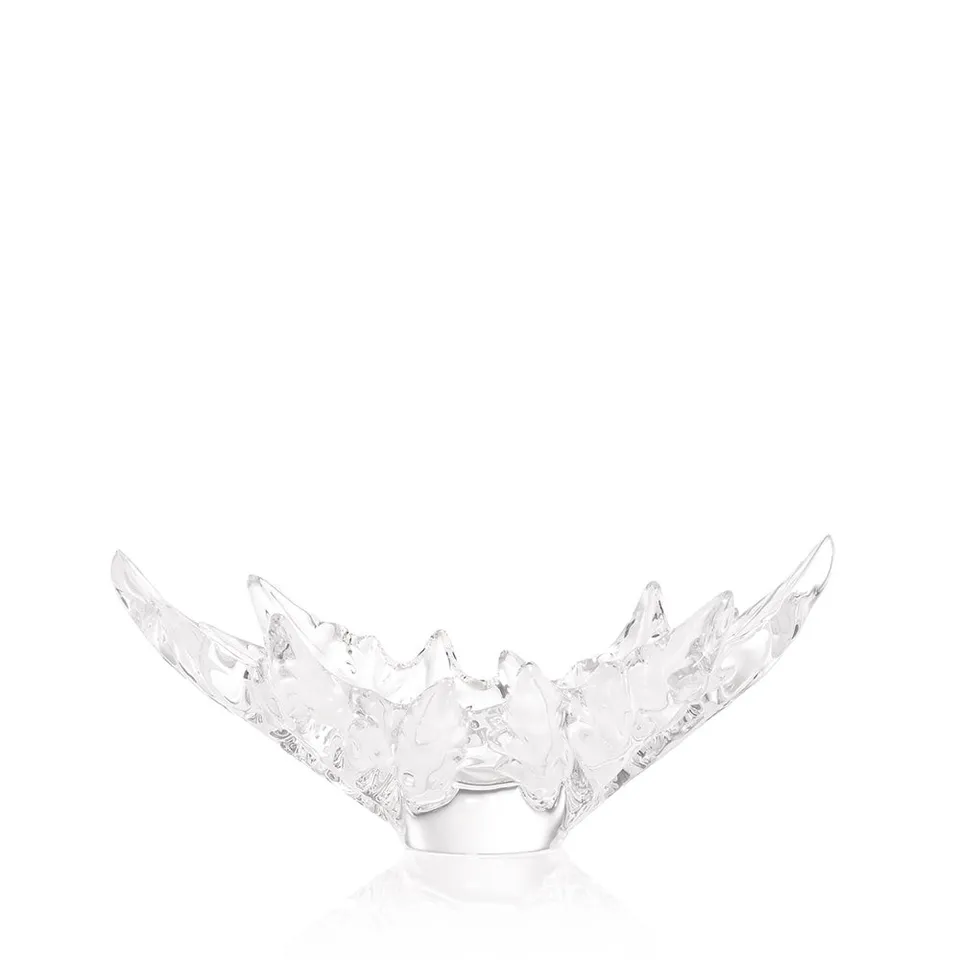 Lalique Champs-Élysées coppa cristallo M foglie