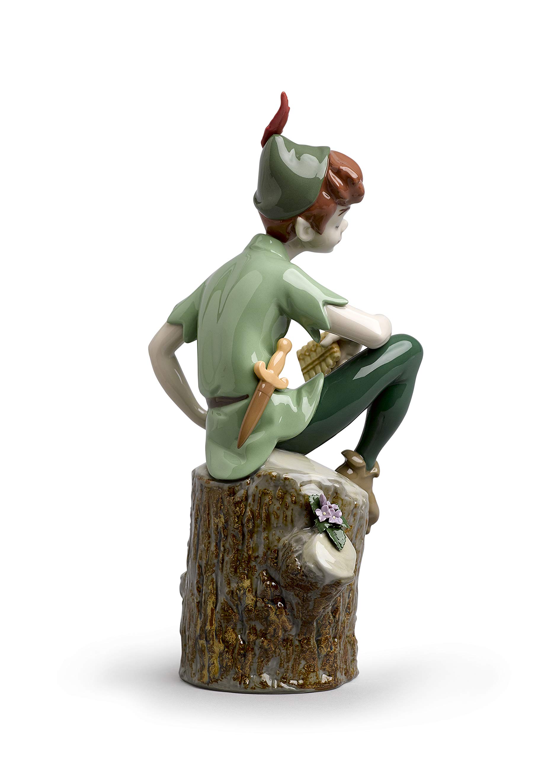 Lladró Sculture pop Peter Pan figurina porcellana Disney