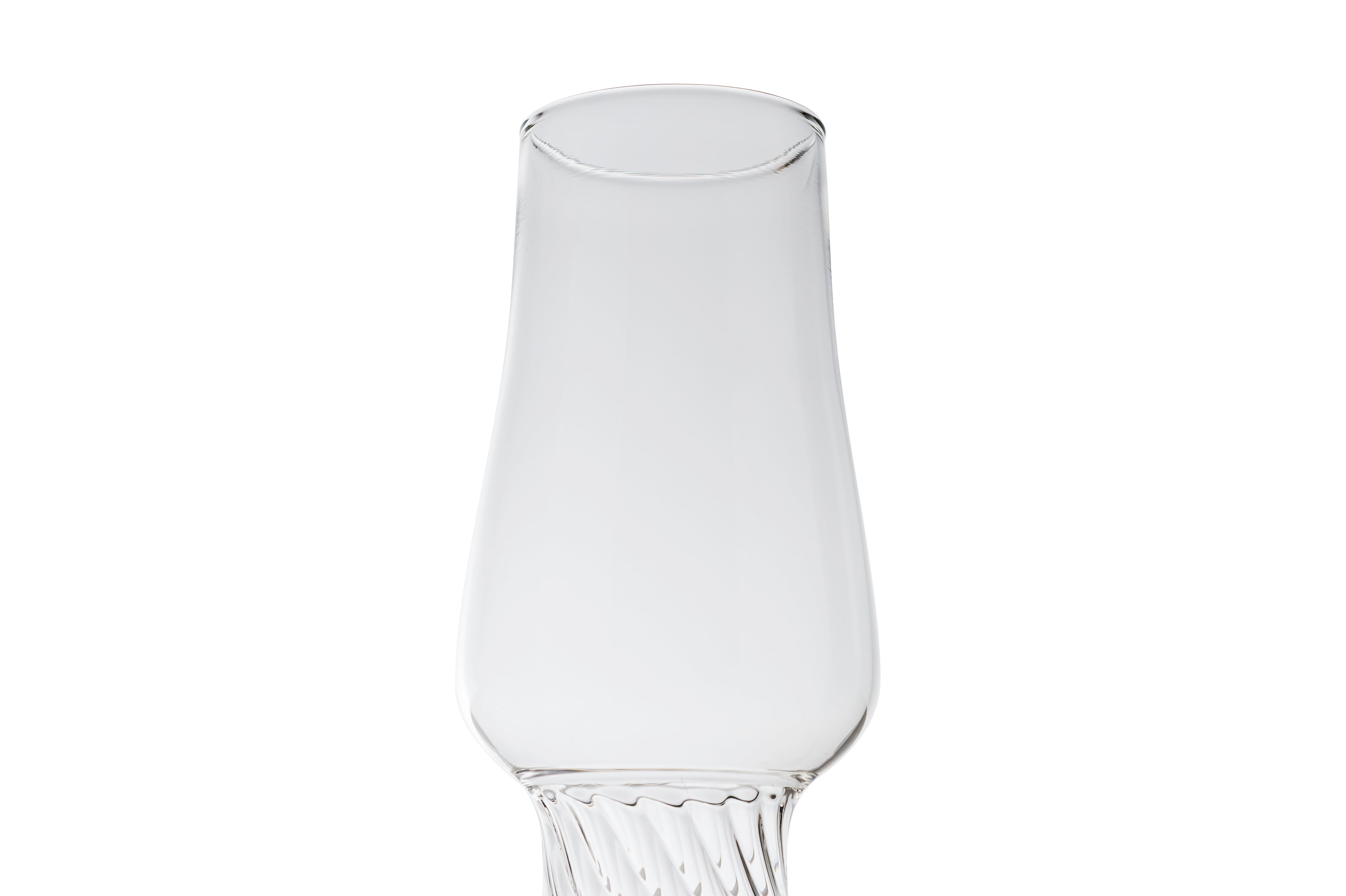 Vaporetto Liveo bicchiere birra vetro Murano 18 cm trasparente